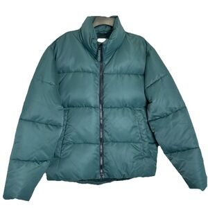 ABERCROMBIE & FITCH ULTRA PUFFER JACKET FOREST GREEN‎ MENS SIZE MEDIUM